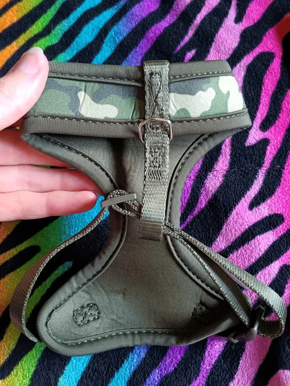 🖤 Bond & Co. Camo Print Cat Harness Leash Set Small S/M Medium Camoflauge Pets